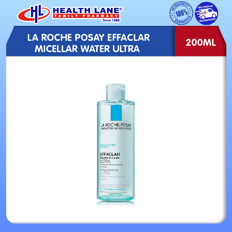LA ROCHE POSAY EFFACLAR MICELLAR WATER ULTRA (200ML)
